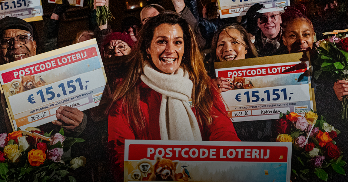 55 geluksvogels uit Rotterdam verdelen € 1 miljoen - Nationale Postcode ...