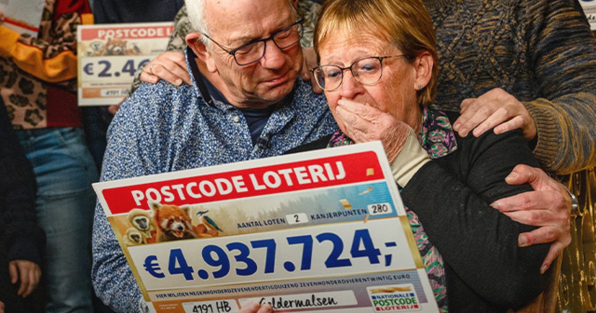 PostcodeKanjer in Geldermalsen eerste reacties nieuwe miljonairs Nationale Postcode Loterij