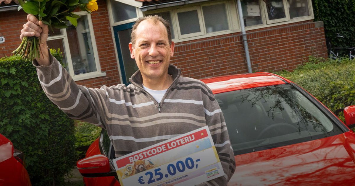 Martijn uit Groningen wint een gloednieuwe auto - Nationale Postcode