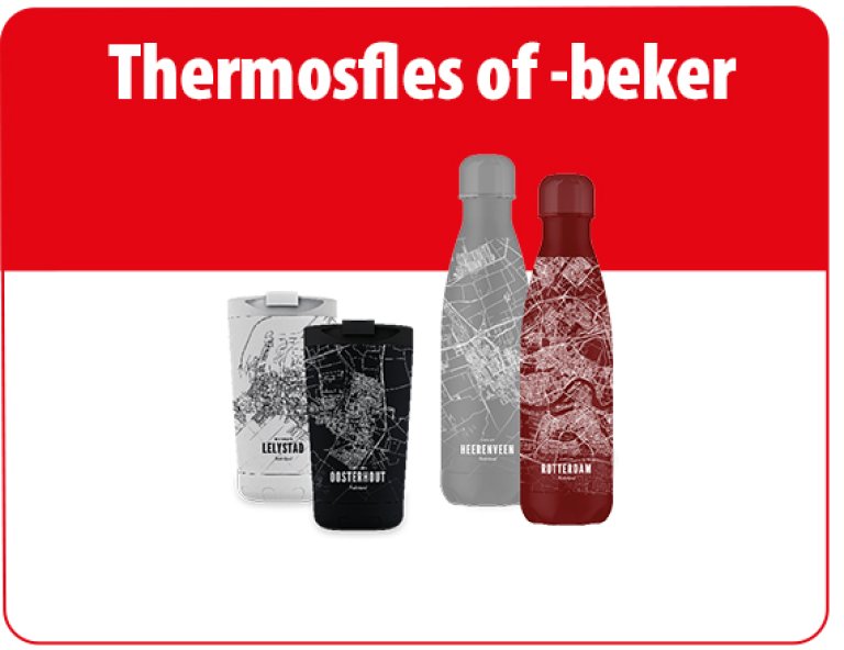 Thermosfles of -beker