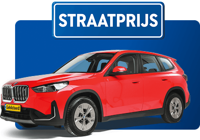 Rode BMW, die je kan winnen met de Straatprijs