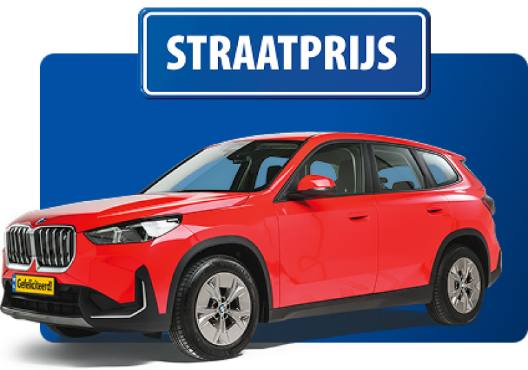 Rode BMW, die je kan winnen met de Straatprijs