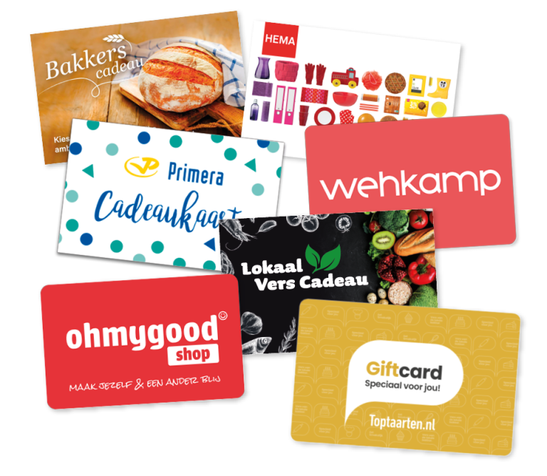 Meerdere cadeaubonnen