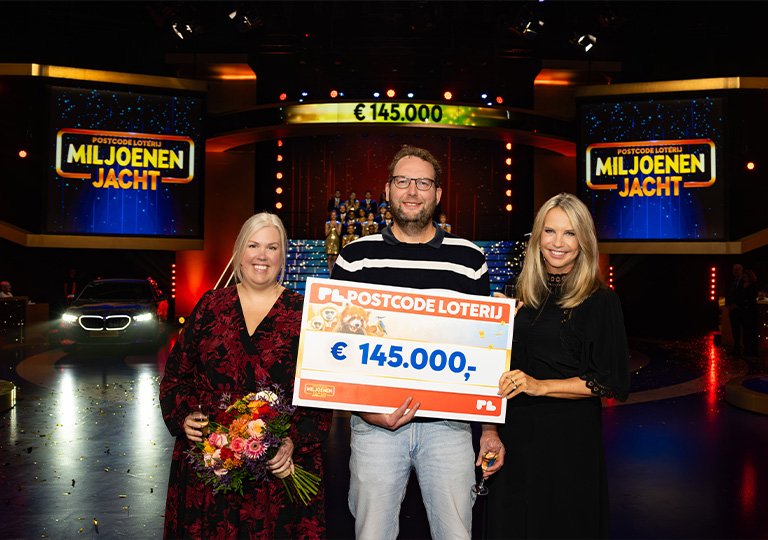 Winnaar miljoenenjacht